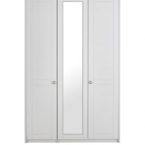 buy alderley part assembled 3 door mirrored wardrobe 5f1a5a58bb129