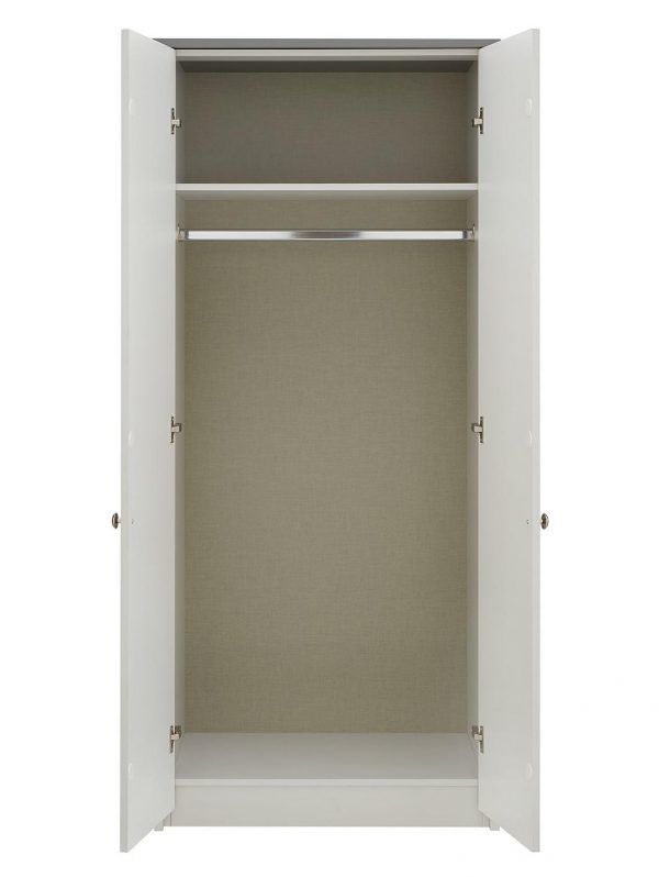 buy alderley ready assembled 4 piece package 2 door wardrobe chest of 5 drawers and 2 bedside chests 5f17bbd16af10