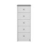 buy alderley ready assembled narrow 5 drawer chest 5f190b022225f