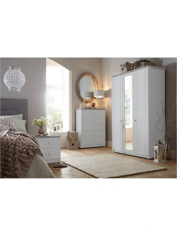 buy alderley ready assembled wide chest of 5 drawers 5f17b84cf3b55