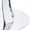 buy alice glass top dining table 4 alisha chairs chrome grey 5f1a684c91d96