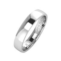 buy argentium silver wedding band 4mm with optional engraving 5f15995ad1835
