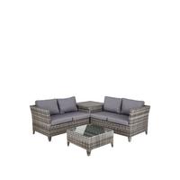 buy aruba 4 seater rattan corner set 5f1bc70a161d5