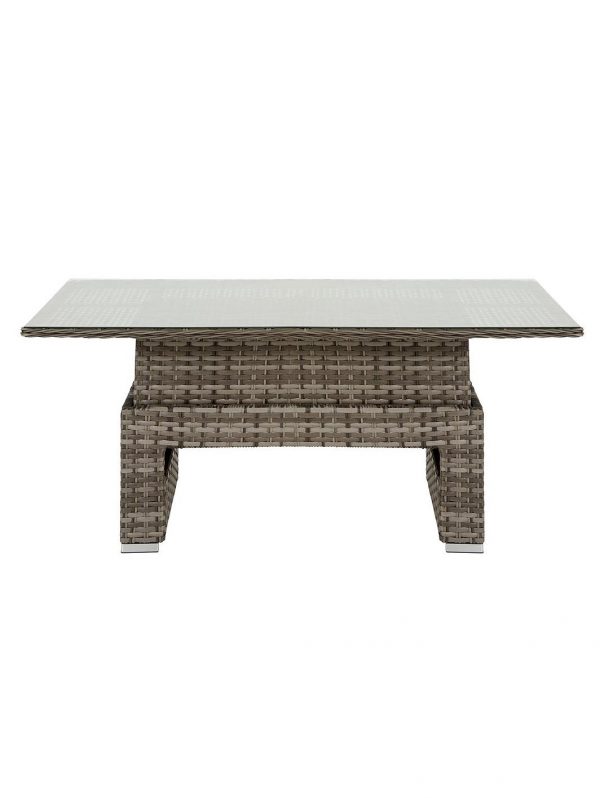 buy aruba 6 seater corner sofa set with chair footstool and adjustable table garden furniture 5f1bc6fccf75d