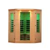 buy aspen far infrared corner 4 person sauna 5f210f2fc0553