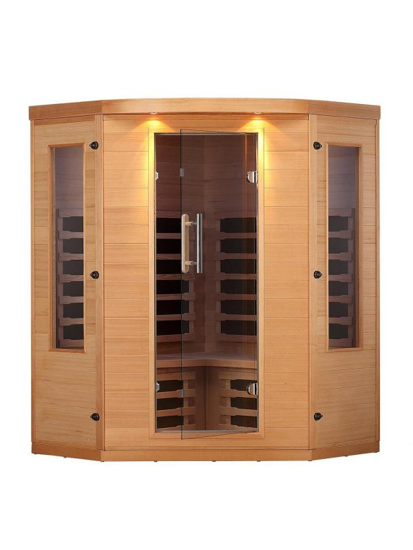 buy aspen far infrared corner 4 person sauna 5f210f37a1be0
