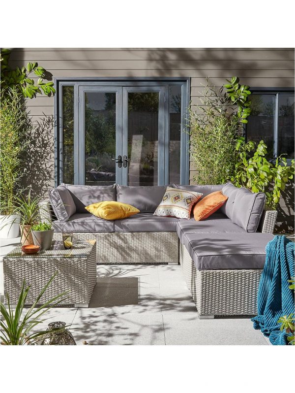 buy athens 4 piece corner set with table and chaise 5f1d17afe7c12