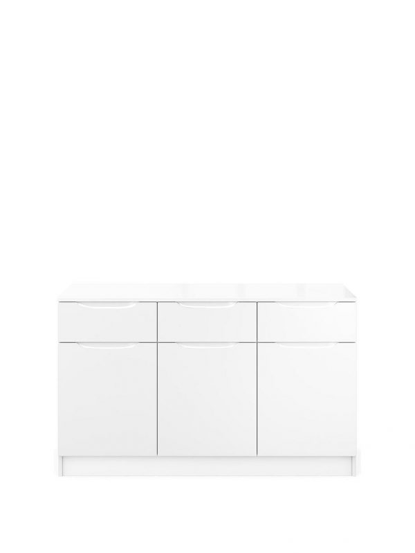 buy bilbao ready assembled large high gloss sideboard white 5f1a68b261cfa