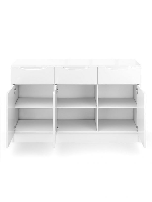 buy bilbao ready assembled large high gloss sideboard white 5f1a68b4d782c