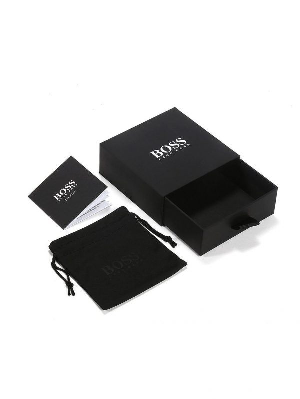 buy boss mesh essentials grey ip mesh bracelet 5f1d84958494d