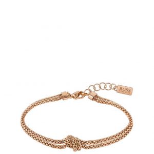 buy boss rosette gold plated stainless steel mesh knot bracelet 5f1c32848cba1