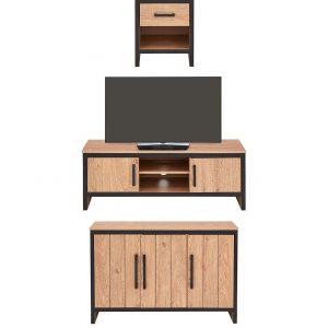 buy boston 3 piece package tv unit sideboard and lamp table 5f17c3b78172c