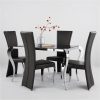 buy boutique 139 cm glass dining table 4 chairs 5f19161b0fdd2