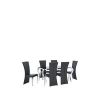 buy boutique 163 cm dining table 6 chairs arrives in one delivery 5f1a681a7c790
