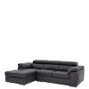 buy brady 100 premium leather 3 seater left hand chaise sofa 5f1a690483441