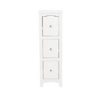 buy bude 3 drawer bathroom cabinet includes chrome and crystal handles 5f17c5cc9b227