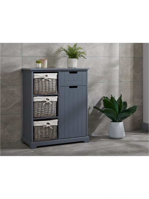 buy burford ready assembled painted side by side bathroom storage unit grey 5f1a691aeba23