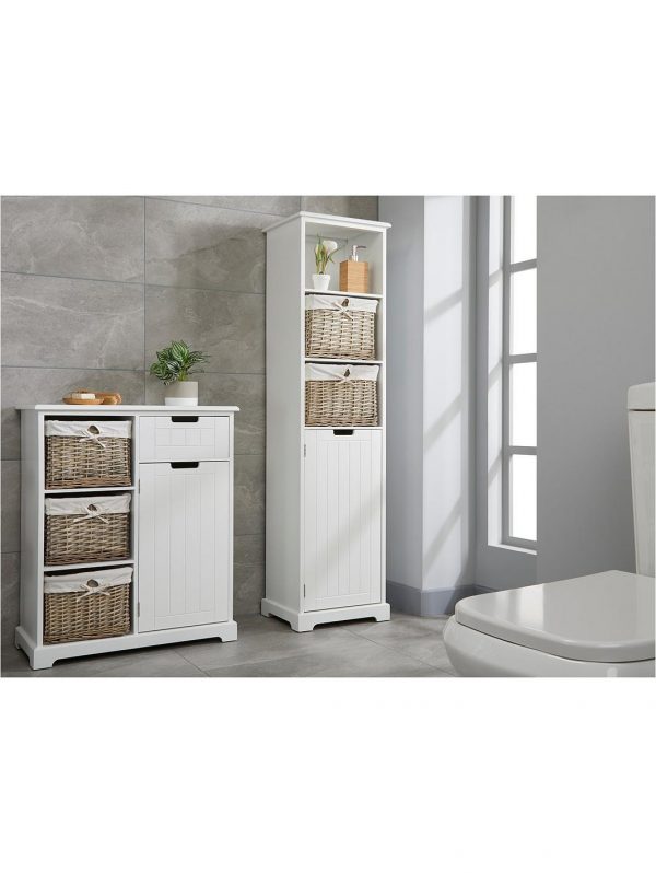 buy burford ready assembled painted tall bathroom unit white 5f17c5bed8c5b