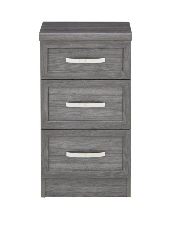 buy camberley 3 drawer graduated bedside chest 5f190a216ca3f