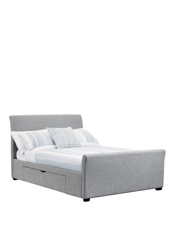 buy capri fabric bed frame with drawers 5f1cfb71bcc7b