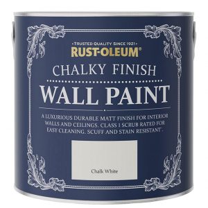 buy chalky finish 2 5 litre wall paint chalk white 5f1bcb63de58e