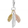 buy charm club triple feather charm 5f15c2482b4a0