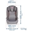 buy child seat capsula mt5 polyester isofix no group 2 3 grey 5f198eb6de37b