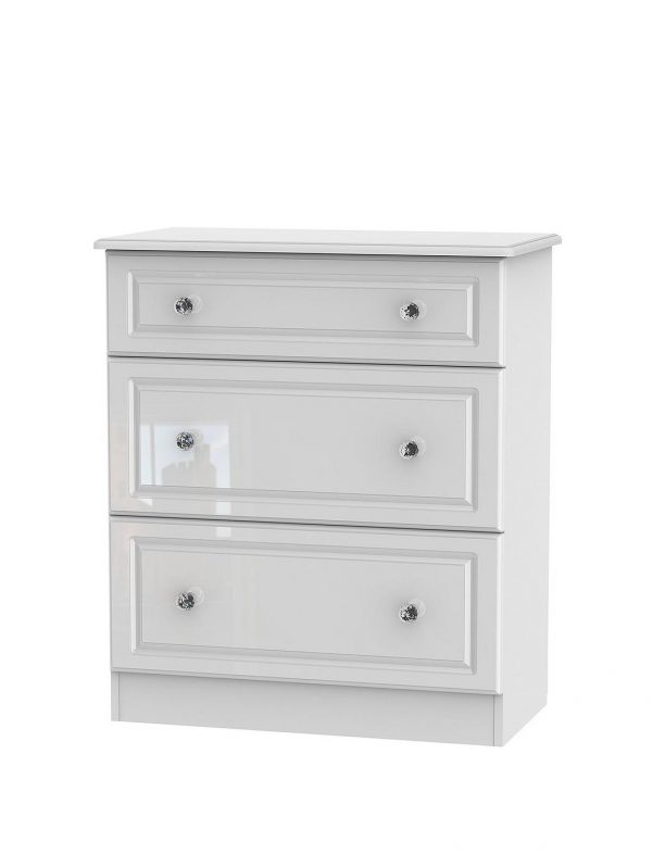 buy clarence ready assembled 3 drawer chest 5f190b5410eee