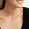 buy classic silver plated cubic zirconia pendant ladies necklace 5f1ae02f205c6