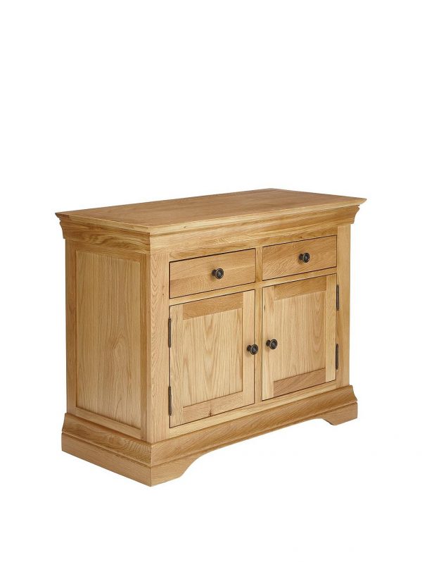 buy constance oak ready assembled compact sideboard 5f1a6928925e2