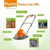 buy corded turbo lite 250 hover mower 1400w 5f22603750e75
