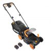 buy cordless 34cm dual battery lawn mower wg779e 2 5f1a7563d8003