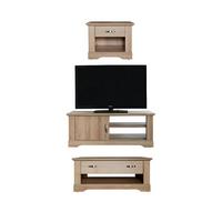 buy cornwall 3 piece package tv unit coffee table and lamp table oak effect 5f17c3cc7b423