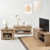 buy cornwall 3 piece package tv unit coffee table and lamp table oak effect 5f17c3d185a3f