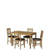 buy coxmoor 118 cm solid oak dining table 4 chairs 5f1bb92f70d90