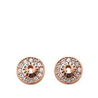 buy crystal detail and rose gold plated earrings 5f16ed0c2b3c2
