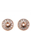 buy crystal detail and rose gold plated earrings 5f16ed0f29b45