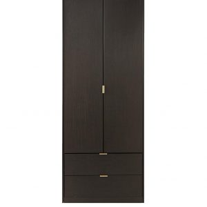 buy diego ready assembled 2 drawer 2 door wardrobe 5f1a5ac15b841