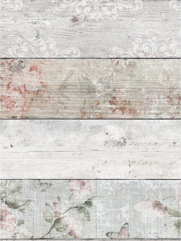 buy distressed wood floral wallpaper 5f1a7a7ded57a