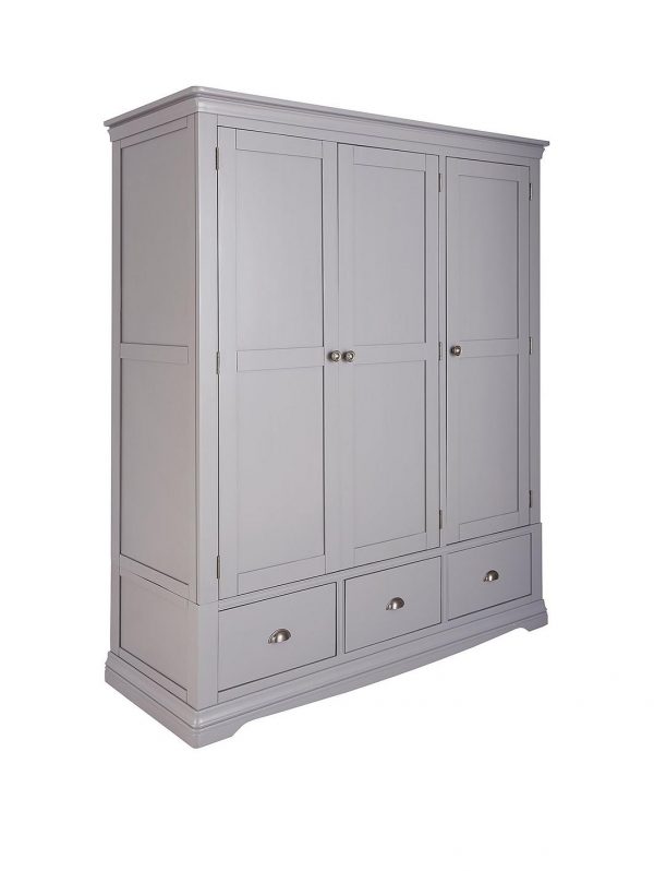 buy dorset 3 door 3 drawer wardrobe 5f17b6bc51137