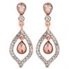 buy double teardrops rose gold earrings 5f16ed54535b3