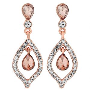 buy double teardrops rose gold earrings 5f16ed54535b3