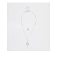 buy drop layered necklace silver 5f22f80be5524