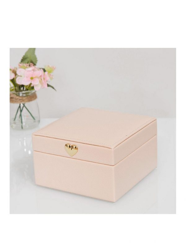 buy estella blush leatherette jewellery box small 5f171c3073ce7