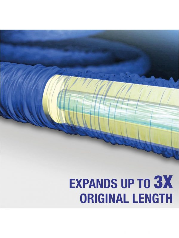 buy expanding garden hose pipe with tap adaptor 50ft 5f1a7551d1d15