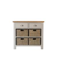 buy fontana ready assembled 2 drawer 4 basket sideboard 5f1a69b883fa2