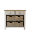 buy fontana ready assembled 2 drawer 4 basket sideboard 5f1a69bc0db9a