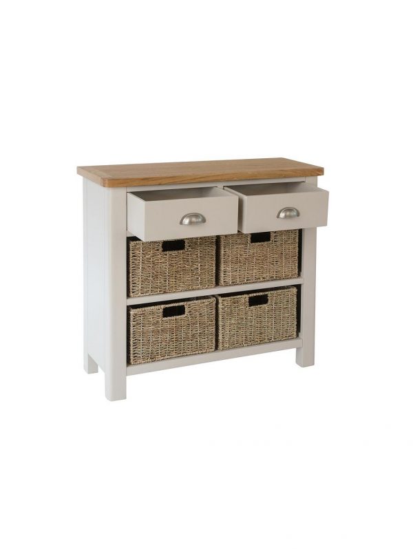 buy fontana ready assembled 2 drawer 4 basket sideboard 5f1a69be669d4
