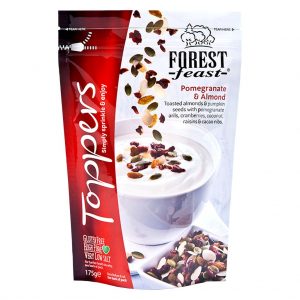 buy forest feast pomegranate almond toppers 450g fruit nut gluten free high fibre low in salt 5f1ac81524265