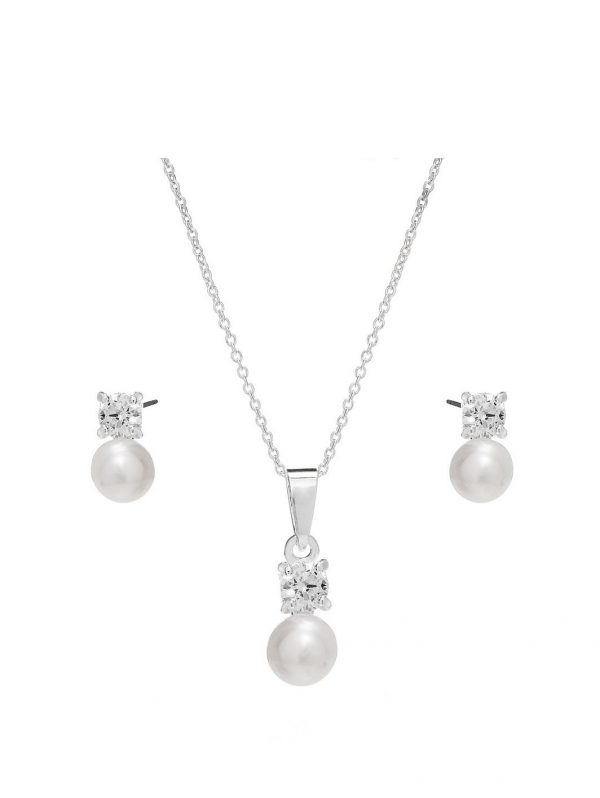 buy fresh water pearl and cubic zirconia jewellery set 5f1869e75a2b9